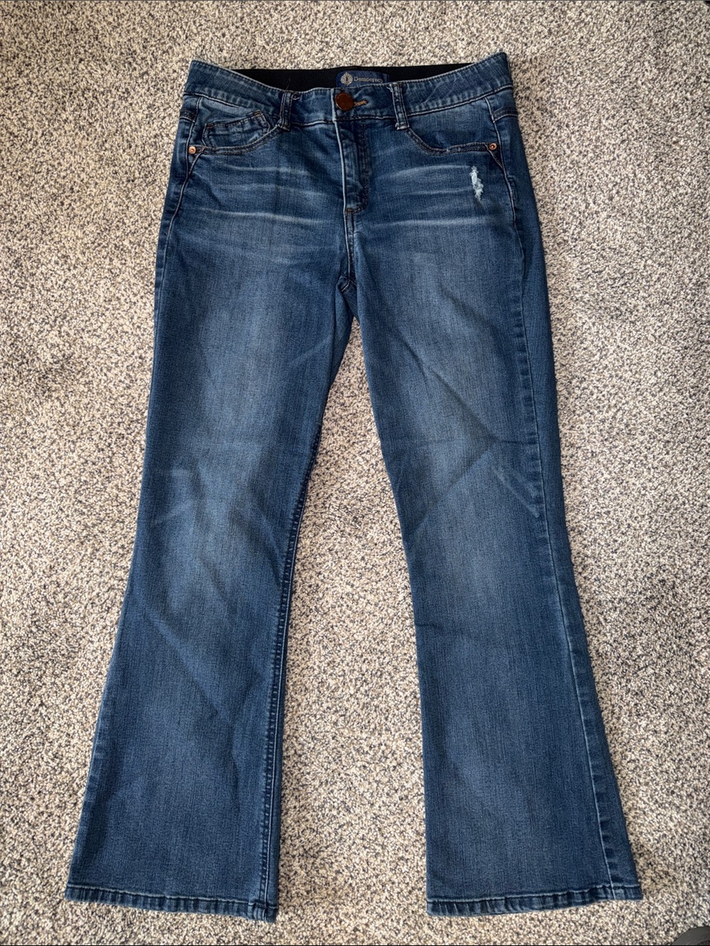 Democracy Dark Blue Flare Jeans